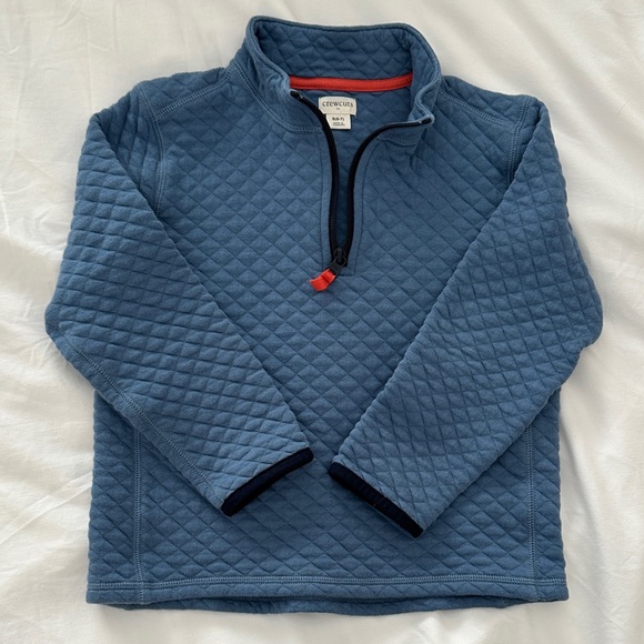 Crewcuts Other - Crewcuts Blue Quilted 1/4 Zip